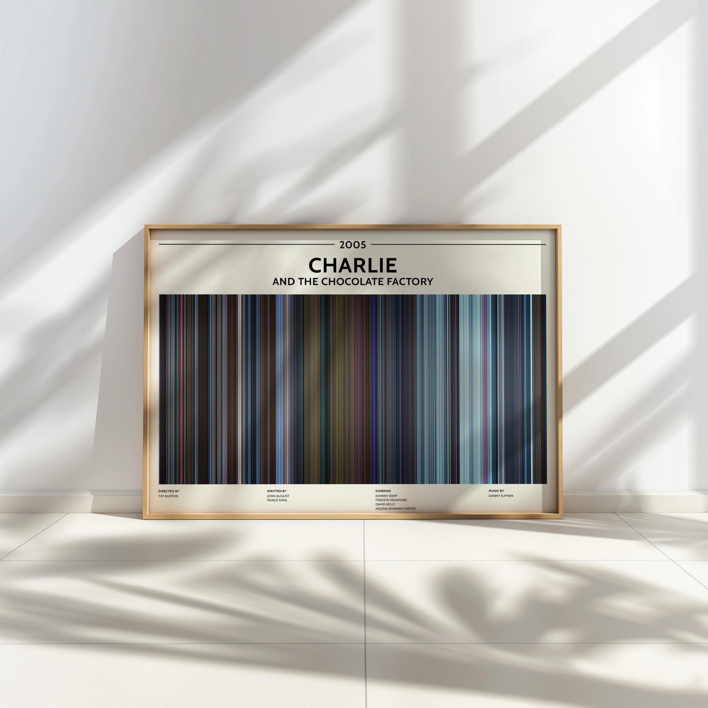 Charlie and the Chocolate Factory (2005) Barcode Palette