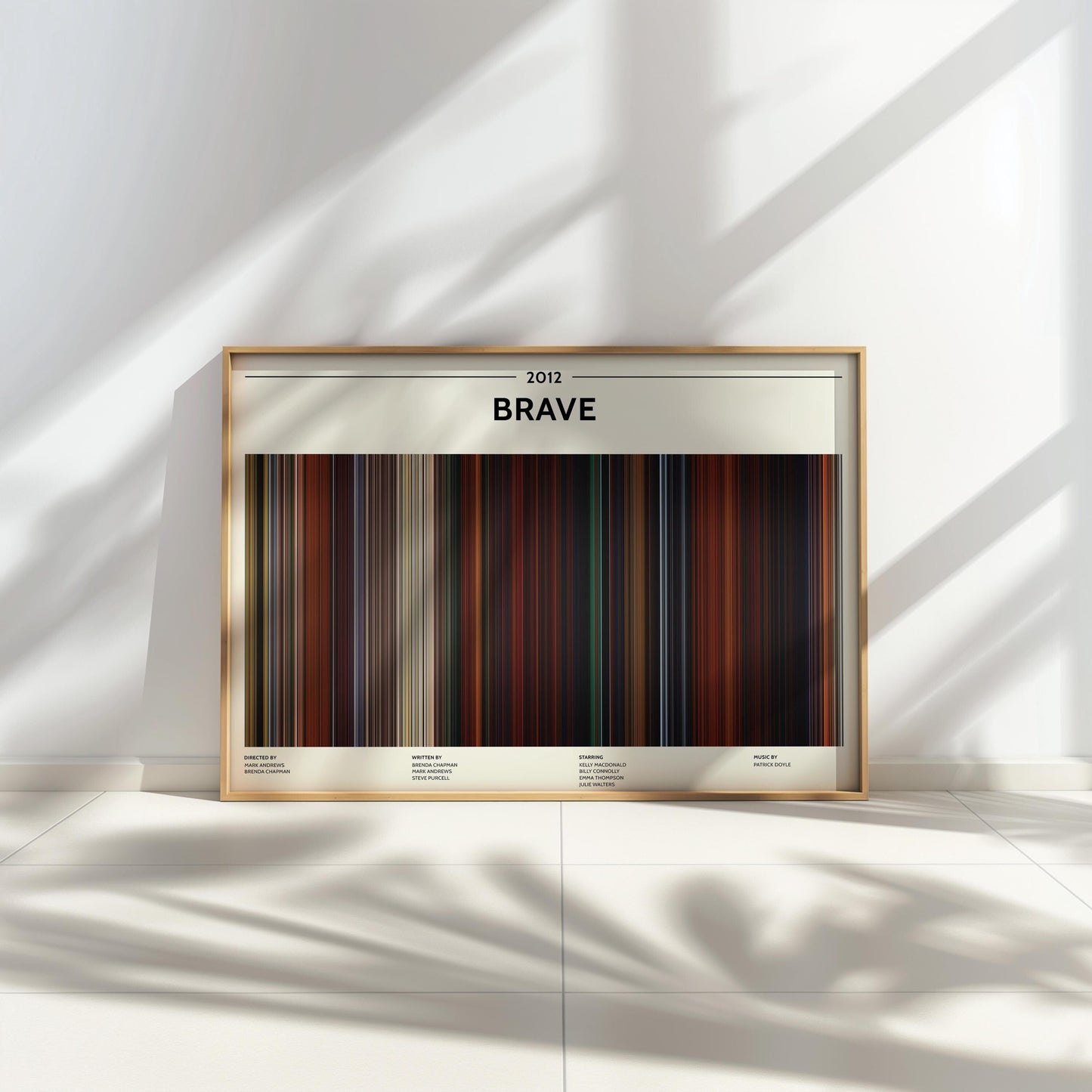 Brave (2012) Barcode Palette