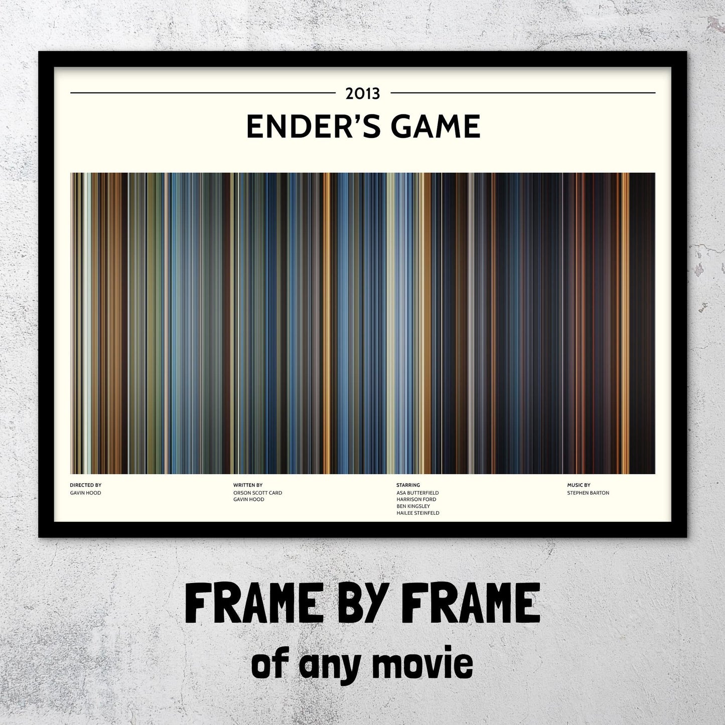 Ender's Game (2013) Barcode Palette