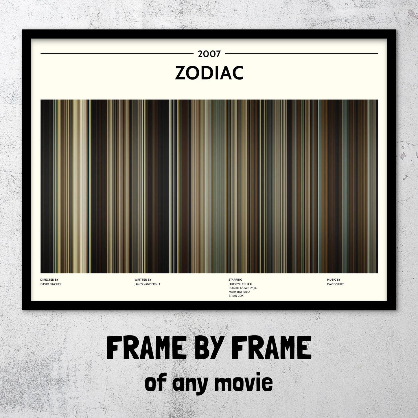 Zodiac (2007) Barcode Palette