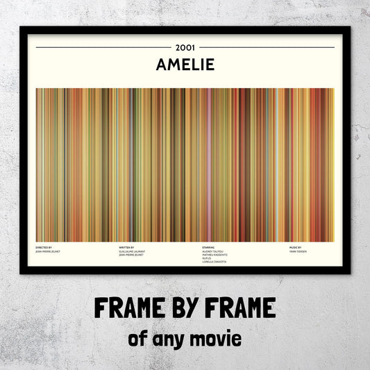 Amelie (2001) Barcode Palette