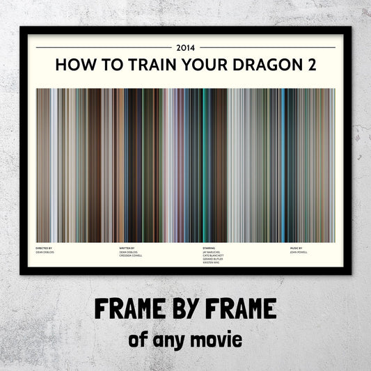 How to Train Your Dragon 2 (2014) Barcode Palette