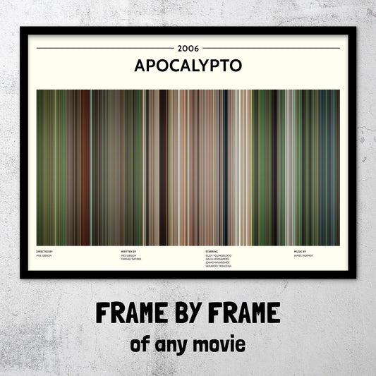 Apocalypto (2006) Barcode Palette