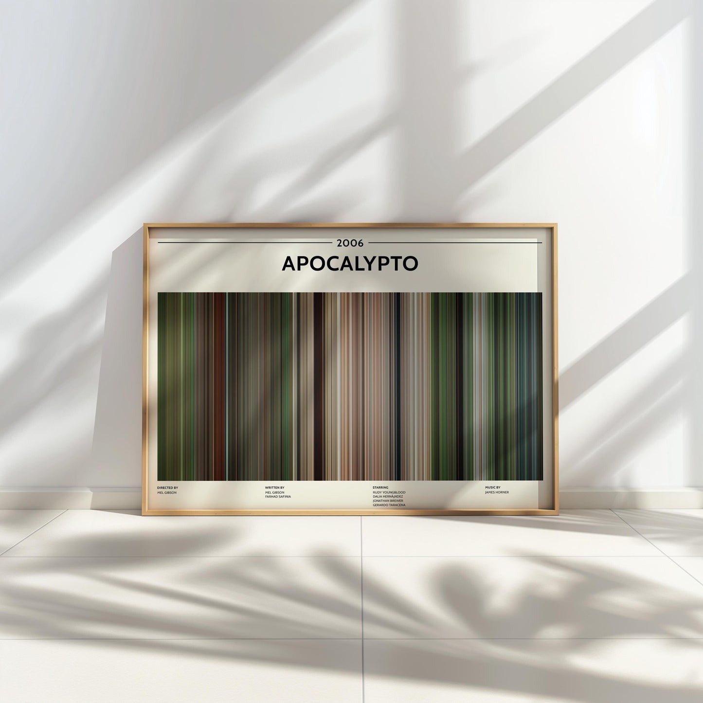 Apocalypto (2006) Barcode Palette